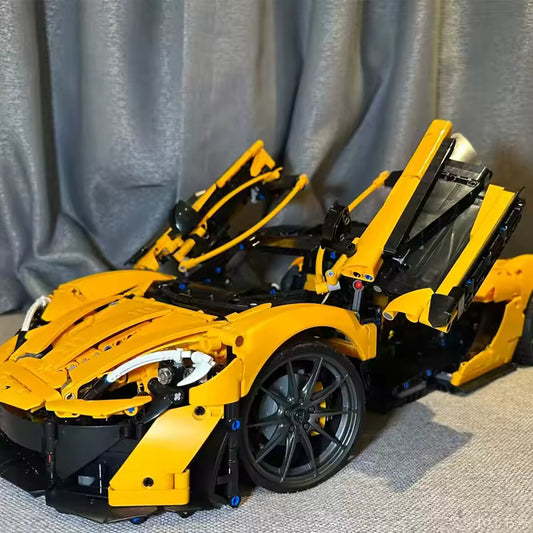 Super Samochód Wyścigowy 1:8 – 3893 Klocki, Prezent dla Fanów